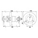 Piasta M12 kpl. Ferguson CD1400 | Exvi