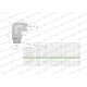 Kolanko hydrauliczne nastawne BB M22x1.5 5611091508 | Exvi