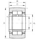 Rolka podporowa NUTR40A | Exvi