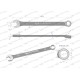 Klucz płasko-oczkowy 10 mm. CrV standard ASME WMK020 | Exvi