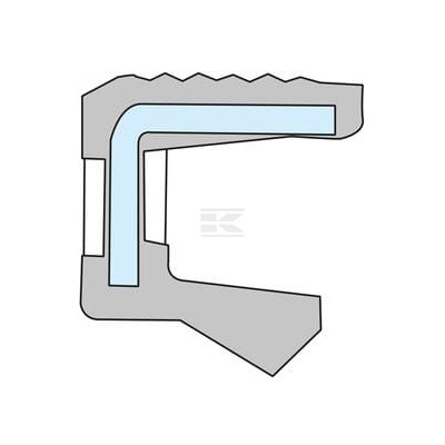 Uszczelniacz oleju 15x21x3 mm typ: G Kramp G15213 | Exvi