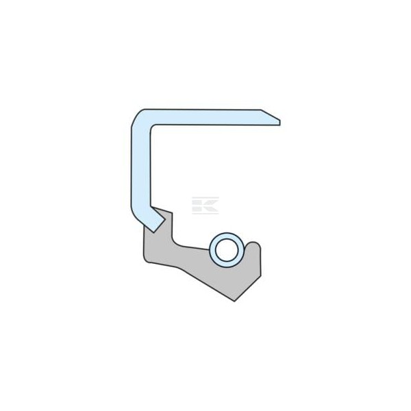 Uszczelniacz oleju 60x72x8 mm typ: BB 60728BBP001 | Exvi