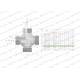 Czwórnik hydrauliczny metryczny BBBB 9011112828 | Exvi