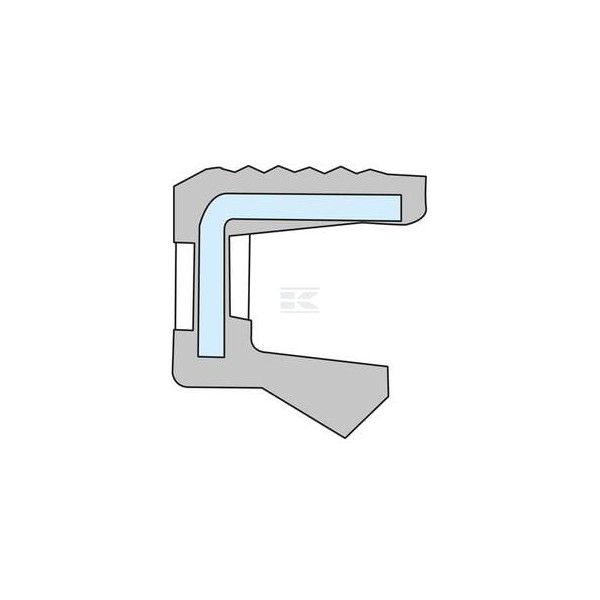 Uszczelniacz oleju 20x28x4 mm typ: G Kramp G20284 | Exvi