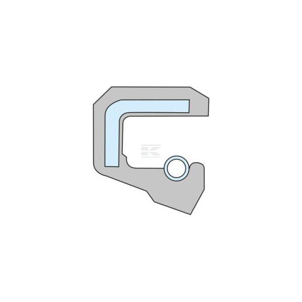 Uszczelniacz oleju 30x45x8 mm typ: CB 30458CBVP001 | Exvi