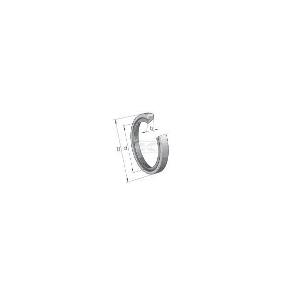 Uszczelniacz oleju 6x10x2 typ GR Kramp GR6102 | Exvi