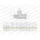 Trójnik hydrauliczny niesymetryczny 7205050808 | Exvi