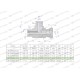 Trójnik hydrauliczny niesymetryczny 7205051212 | Exvi
