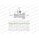 Trójnik hydrauliczny niesymetryczny 7211150814 | Exvi