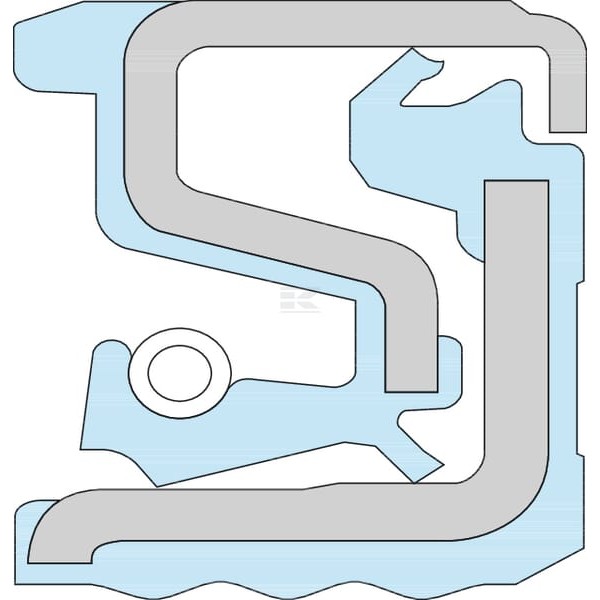 Uszczelnienie kasetowe Viton, wewn. Ø CS558012514V | Exvi