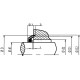 Uszczelnienie Alphaseal RC, 17 x 34 x AS17344RCLP001 | Exvi