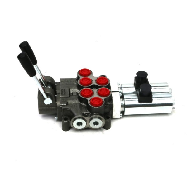 Rozdzielacz hydrauliczny (50 l/m) 2 ROZ50-2-RE12 | Exvi
