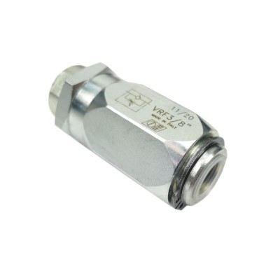Zawór dławiąco-zwrotny baryłkowy 3/8" V0550 | Exvi