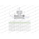 Trójnik hydrauliczny symetryczny 7111150612 | Exvi