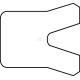 Uszczelniacz tłoczyska SA/UN 63x45x10 mm SA456310UN | Exvi