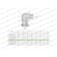 Kolanko hydrauliczne calowe AB 3/4" BSP 5805051212 | Exvi