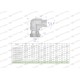 Kolanko hydrauliczne calowe AB 1 1/2" BSP 5805052424 | Exvi