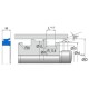 Uszczelniacz tłoka T18 80x60x12.5 mm Kramp ZA080A | Exvi