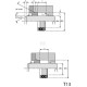 Uszczelniacz tłoka CH kpl. 55x75x30 mm CH557530 | Exvi
