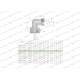 Kolanko hydrauliczne metryczne AB M18x1.5 5811151218 | Exvi