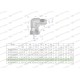 Kolanko hydrauliczne calowe AB 7/8" UNF 5825251010 | Exvi