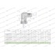 Kolanko hydrauliczne calowe AB 1 1/16" 5825251212 | Exvi