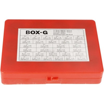 Zestaw uszczelek typu O-ring G Imperial ORBOXG90SH | Exvi