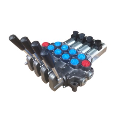 Rozdzielacz hydrauliczny (50 l/m) 4 sekc. AMV504-SIL | Exvi