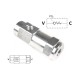 Zawór zwrotny sterowany liniowy 3/8" RM-VBPS02 | Exvi
