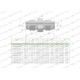 Złączka hydrauliczna calowa BB 7/16" UNF 5025250404 | Exvi