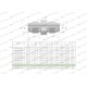 Złączka hydrauliczna calowa BB 1 1/16" 5025251212 | Exvi