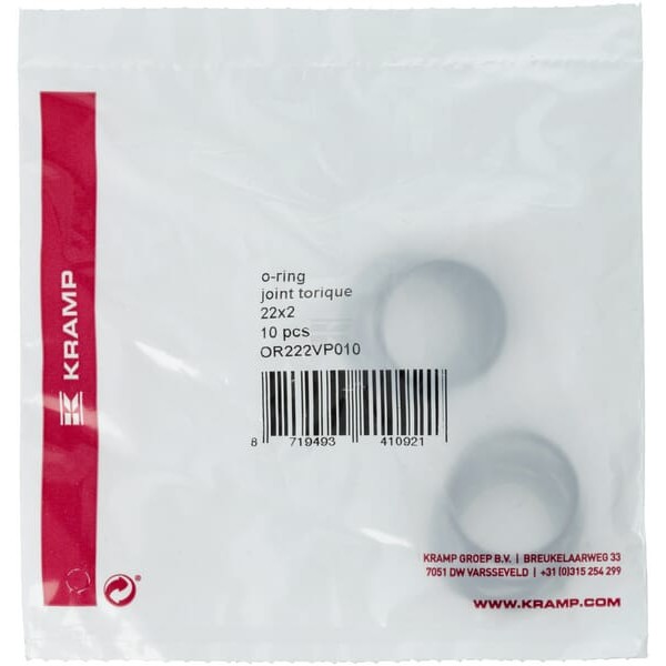 Pierścień uszczelniający o-ring 22x2 mm OR222VP010 | Exvi