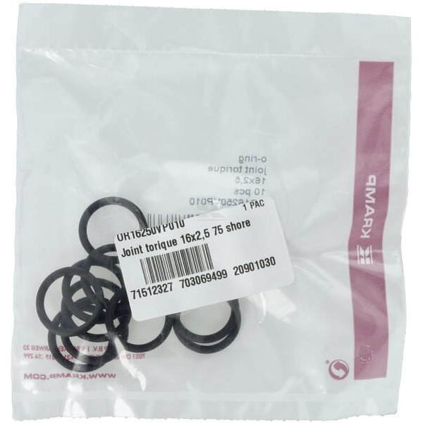 Pierścień uszczelniający o-ring 16x2.5 OR16250VP010 | Exvi