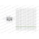Przyłączka hydrauliczna BB (XGE) M36x2 5011062812 | Exvi