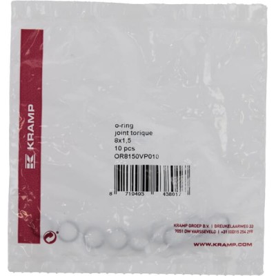 Pierścień uszczelniający o-ring 8x1.5 mm OR8150VP010 | Exvi
