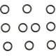 Pierścień uszczelniający o-ring OR119126290P010 | Exvi