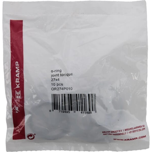 Pierścień uszczelniający o-ring 27x4 mm 75 OR274P010 | Exvi