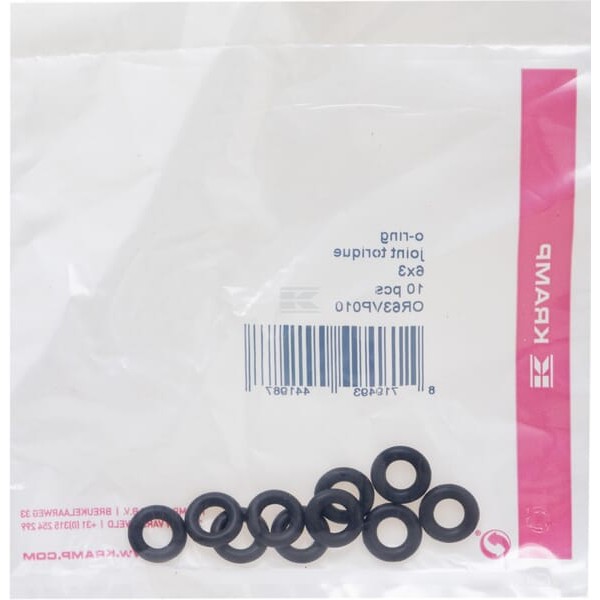 Pierścień uszczelniający o-ring 6x3 mm 75 OR63VP010 | Exvi