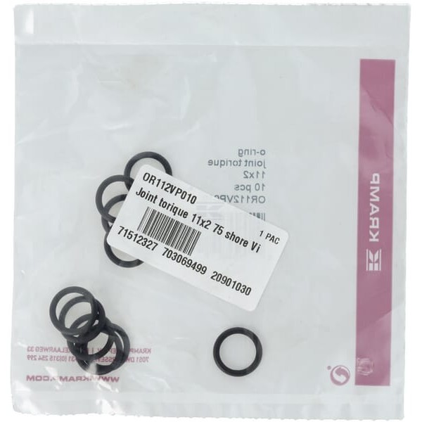 Pierścień uszczelniający o-ring 11x2 mm OR112VP010 | Exvi