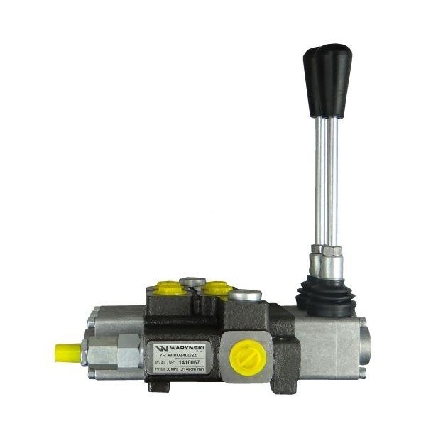 Rozdzielacz hydrauliczny 2-sekcyjny max ROZ40L/2Z | Exvi