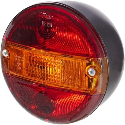 Lampa tylna zespolona, okrągła 12/24V 2SE001685201 | Exvi