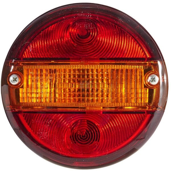 Lampa tylna zespolona, okrągła 12/24V 2SE001685201 | Exvi