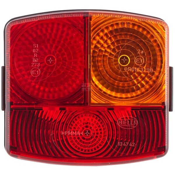 Lampa tylna zespolona 95x90mm, prawa 2SE002776221 | Exvi