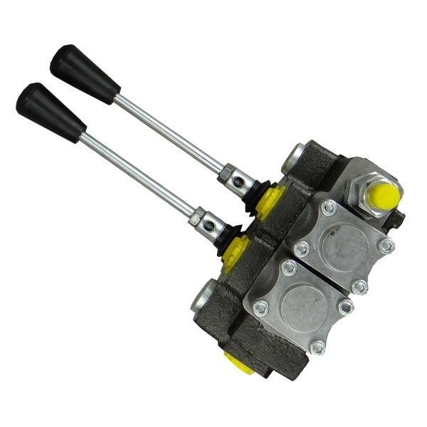 Rozdzielacz hydrauliczny 2-sekcyjny max ROZ40L/2Z | Exvi