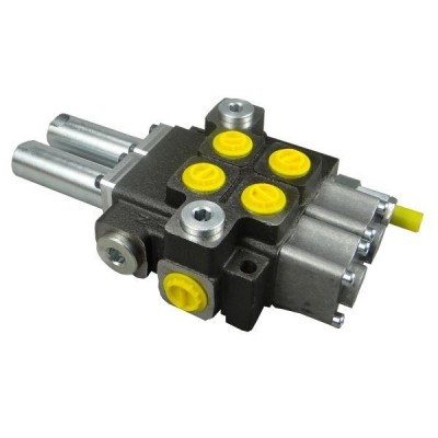 Rozdzielacz hydrauliczny dwusekcyjny (2) ROZ40L/2L | Exvi