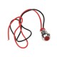 Lampka kontrolna LED FI8 12/24V czerwona LKL7R | Exvi