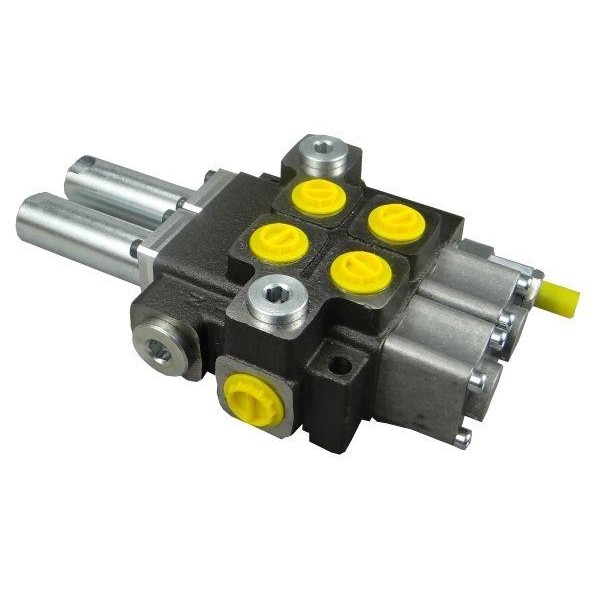 Rozdzielacz hydrauliczny dwusekcyjny (2) ROZ40L/2L | Exvi
