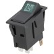 Przełącznik kołyskowy, I-0, off-on, 12V SW10050KR | Exvi