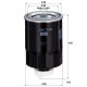 Filtr wymienny paliwa WK7162X | Exvi