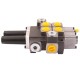 Rozdzielacz hydrauliczny dwusekcyjny (2) ROZ40L/2L | Exvi